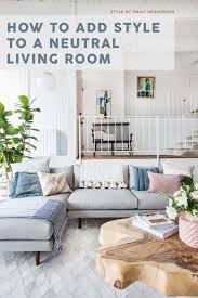 How To Add Style To A Neutral Living Room Get The Look Emily Henderson Emily Henderson Living Room Mid Century Modern Living Room Bohemian Living Room Decor