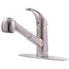 Moen has a life time warranty,. 1