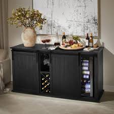 A wine fridge will keep the temperature steady and take care of your precious bottles to the benefit of you and your fellow wine lovers. Credenza Collection Wine Enthusiast