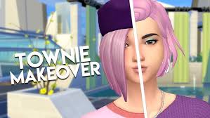 TERRIBLE TOWNIE TO STUNNING STAR! // The Sims 4: Judith Ward Makeover