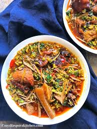 Ofe Ugba: African Oil bean Soup - My Diaspora Kitchen