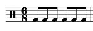 When the top number is multiple of 3 (greater than 3 itself) so 6, 9, 12, etc. Compound Meter And Time Signatures Open Music Theory