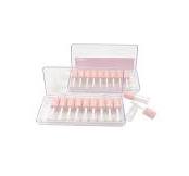 KaiLeQi Pink lip gloss tubes with wand empty bottles 3.5ml Clear Mini  Refillable lip gloss containers DIY lip gloss making kit&Funnel & Rubber ...