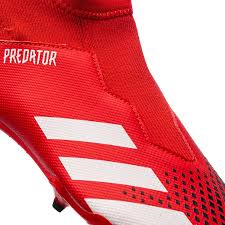 Dieses und viele andere produkte sind heute auf adidas.de erhältlich. Adidas Predator 20 3 Laceless Fg Ag Mutator Rot Weiss Schwarz Kinder Www Unisportstore De