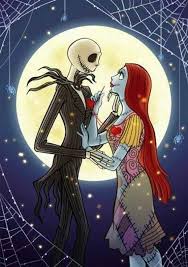 Jack And Sally In Love Nightmare Before Christmas 8x1 Nightmare Before Christmas Drawings Nightmare Before Christmas Wallpaper Sally Nightmare Before Christmas