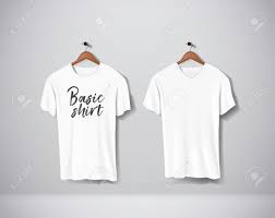 How fast can you go? White T Shirts Mock Up Clothes With Lettering An V And Round Royalty Free Cliparts Vectors And Stock Illustration Image 125298550