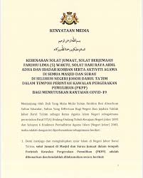 Jadwal sholat subuh, maghrib, isya, ashar, dan dzuhur hari ini untuk wilayah kota jakarta dan sekitarnya. Makmur Johor Kenyataan Media Kebenaran Solat Jumaat Facebook