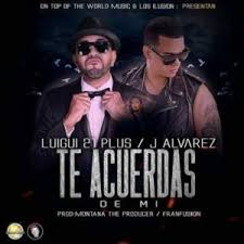 Cover Luigi 21 Plus Ft J Alvarez Te Acuerdas De Mi Covers Musica Musica Luigi Portadas