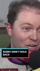 ole Bobby didn’t hold his feelings back