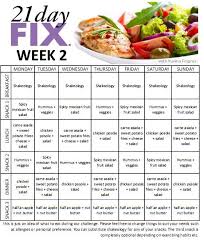 Week 2 21 Day Fix Challenge Studiok Beachbody Meal Plan 21 Day Fix Meal Plan 21 Day Fix Meals