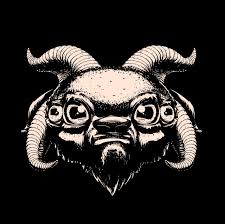 He's baal's younger brother and super bratty because baal spoils him too much. Baby Baphomet Me Procreate 2021 Design