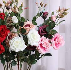 Affordable and search from millions of royalty free images, photos and vectors. 2021 Artificial 3 Heads Roses Silk Flower High End European Style Color Realistic Fake Flower Wedding Decoration Home Garden From Tongshop8 15 53 Dhgate Com