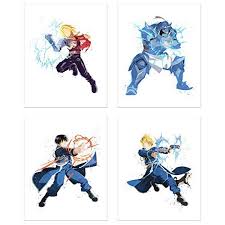 Crystal Watercolor Fullmetal Alchemist Brotherhood Poster Prints Set Of 4 8x10 Minimalist Fma Shonen Anime Fanart Wall Art Decor Edward Elric Alphonse Elric Roy Mustang Riza Hawkeye Amazon Com Au Home The u/alphonse__elric community on reddit. crystal watercolor fullmetal alchemist brotherhood poster prints set of 4 8x10 minimalist fma shonen anime fanart wall art decor edward elric