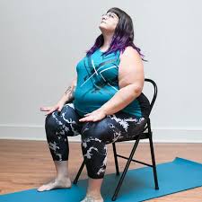 An Accessible Fully Seated Chair Yoga Practice In 2020 Chair Yoga Chair Pose Yoga Yoga Poses For Beginners