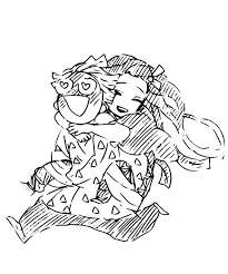 Download this running horse printable to entertain your child. Zenitsu And Nezuko Demon Slayer Coloring Page Free Printable Coloring Pages For Kids