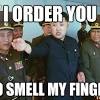Use your mouse to make a funny face of kim. 1