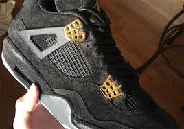 Air jordan 5 retro 'raging bull' 2021. Black And Gold Jordans 4 Online Shopping Mall Find The Best Prices And Places To Buy