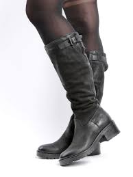 schwarzer stiefel mit blockabsatz stiefel schwarze stiefel damen