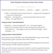 Maybe you would like to learn more about one of these? Contoh Surat Perjanjian Kerjasama Bisnis 34 Poin Lengkap