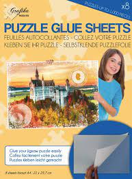 No more messy glue or complicated framing! Puzzle Glue Sheets For 1000 Pieces Grafika 00533 Glues For Jigsaw Puzzles Jigsaw Puzzle