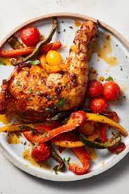 Sheet Pan Paprika Chicken With Tomatoes And Parmesan Recipe Recipe Nyt Cooking Recipes Parmesan Recipes