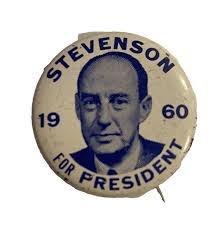 1953 Photo Billy Huber Helps Campaign For Adlai Stevenson On Donkey  Politics 7X9