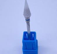 FRESA CONICA PUNTA FINA CERAMICA AZUL