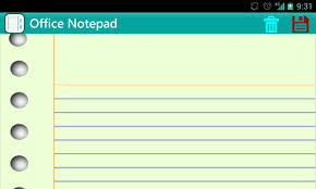 The regular notepad program is blocke. Office Notepad For Android Apk Download