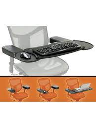 Swivel keyboard tray for chair. Ergoguys Mobo Chair Mount Keyboard And Mouse Tray System Office Depot