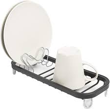 umbra sinkin dish rack black/nickel