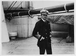 NH 372 Admiral Earl Beatty, HMN, Commander in Chief, Sixth Battle Squadron  at Scapa Flow in 1918
