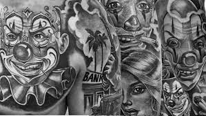 Cartoon tattoos have been popular for quite some time; Mister Cartoon Auf Twitter Photo Collage Of Some Recent Tattoos Inked Tattoo Mistercartoon Ctoons Blackandgrey Fineline Art