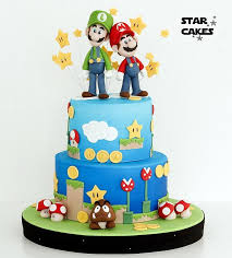 It seems like only yesterday that i had made him the star wars cake to celebrate his 4th birthday! Super Mario Bros Cake Cake By Star Cakes Cakesdecor