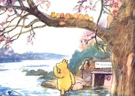 Winnie pooh with easter basket. Winnie The Pooh Colored Images Minka S Bear Passion