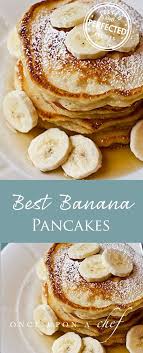 Banana Pancakes Once Upon A Chef Recipe Banana Recipes Recipes Breakfast