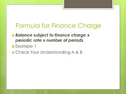 Where to apply for loans with bad credit. Chapter 4 Section 2 Credit Card Finance Charges Ppt Download