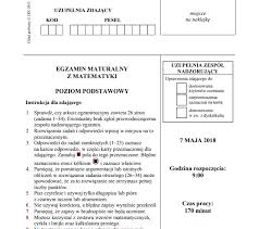 9 maturzyści pisali test z matematyki na poziomie rozszerzonym. Matura Poprawkowa Matematyka 2018 Odpowiedzi Arkusze Cke Zadania Eska Pl