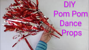 How To Make Cheerleading Pom Poms | Pro Nfl Style - Youtube