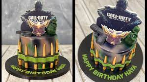 To get tan icing i used vanilla. Call Of Duty Army Cake Youtube
