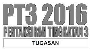 Tugasan disertakan dengan panduan rubrik penskoran. Tajuk Tugasan Kerja Kursus Sejarah Pt3 Tahun 2016 Bumi Gemilang
