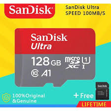 It's rated a2, which makes it faster for loading apps and dealing with the stuff necessary for phones and tablets. 100 Sandisk Micro Sd Card Class10 Tf Card 16gb 32gb 64gb 128gb Max 98mb S Memory Card For Samrtphone And Table Shopee Malaysia