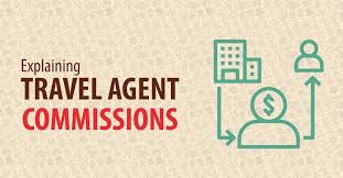 explaining travel agent commissions infographic charts