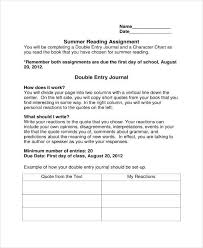10 Double Entry Journal Templates Pdf Doc Free