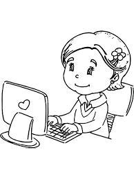 Computer Coloring Pages Free Who Doesn T Know A Computer Almost Everyone Has A Computer In Their Home Coloring Pages Cool Coloring Pages Free Coloring Sheets