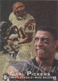 1997 Flair Showcase Row 0 Carl Pickens Seat 93 "showcase" Cincinnati  Bengals