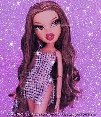 Sasha aesthetic bratz | black bratz doll, pink aesthetic. Pin By Aestheticly Me On Bratz Purple Wallpaper Iphone Bratz Girls Purple Aesthetic