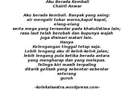 Pin Di Chairil Anwar