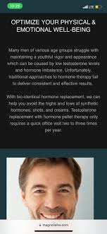 Testosterone levels are really low