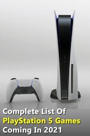 Complete List Of Playstation 5 Games Coming In 2021 In 2020 Playstation New Video Games Playstation 5