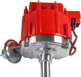 HEI Ignition Distributor with 65K Volt Coil Replacement For Ford Small  Block SBF 221 260 289 302 5.0 Replace 1030213, PE330, PE330U, JM6502RD Red  Cap
